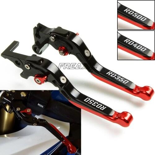 FREAXLL For Yamaha RD350LC RD400 C D E F RD500 RD 350 400 500 LC CNC Aluminum Handle Grips Motorcycle Brake Clutch Levers