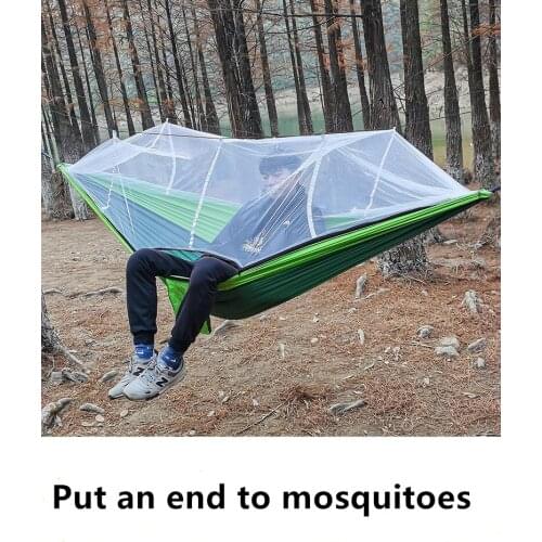 Camping Hammock Garden Camping Hammock with Mosquito Net Hammock Outdoor Garden Furniture Hammocks for Garden Parachute Hammocks