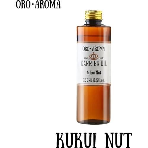 Famous brand oroaroma natural aromatherapy kukui nut oil natural aromatherapy high-capacity skin body care massage spa