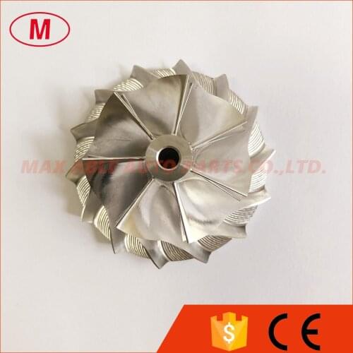 K04 7+7 blades 38.58/52.00mm high performance turbo billet/milling/aluminum 2618 compressor wheel