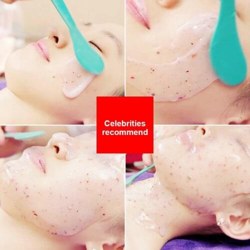 Mask Collagen Rose Hyaluronic Acid Soft Mask Powder Face Mask Anti Aging Anti Wrinkle Peel Off Rubber Facial Mask TSLM1