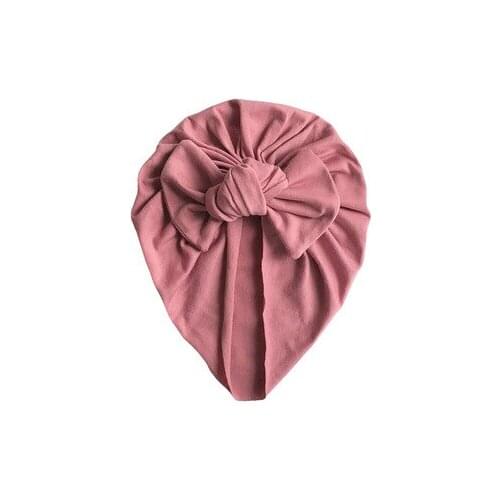 Adorable Newborn Toddler Baby Infant Girl Comfy Big Bowknot Hospital Caps Warm Beanie Hat Accessories