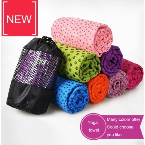 Fitness 63 * 183cm Massage Yoga Towel Microfiber Non-slip Sports Beach Swimming Picnic Practise Quick-drying Yoga Towel blanket