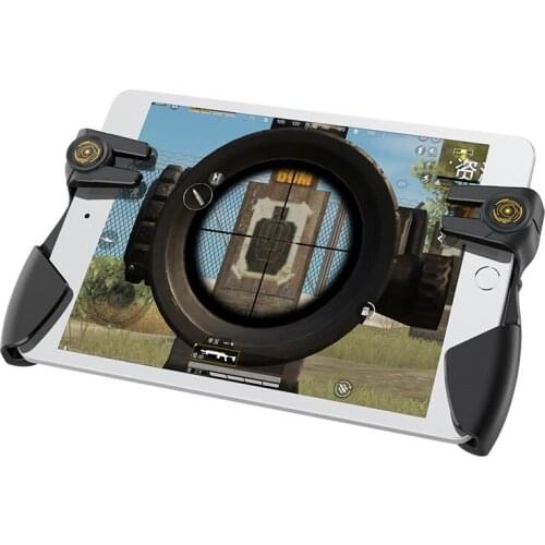 Mobile PUBG Game Controller For Ipad Tablet Six Finger Game Joystick Handle Aim Button Shooter Gamepad Trigger
