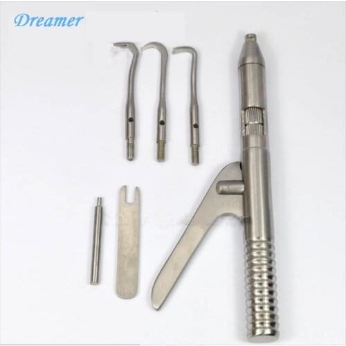 Dental Instruments Crown Remover Gun Set Automatically Take the Crown Oral Hygiene Health Care