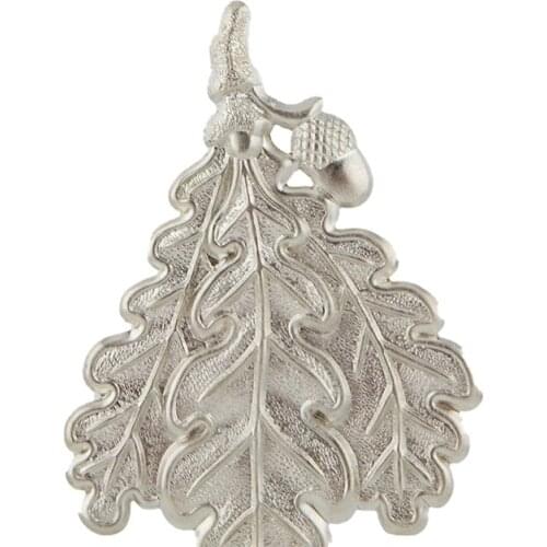 TOP Quality German Medal Oak Leaf Army Sniper Knights Cap Badge Brooch