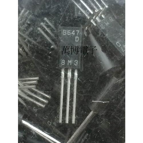 10pcs only orginal new 2SB647D B647 B647D D file white