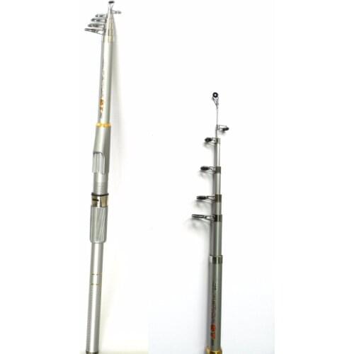 3.6M Portable Telescopic Glass Fiber Fishing Rod Ultra Light 7 Sections Superhard Sea Fishing Pole HJ066 Free Shipping