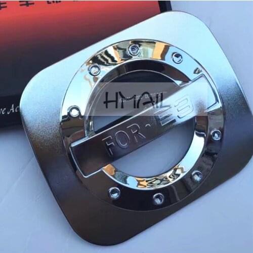 ABS chrome plastic fuel tank cap cover for CHERY E3 special car-styling oil cap trim plating decorate protective film stickers