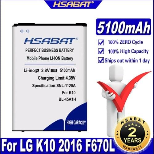 BL-45A1H Battery for LG K10 2016 F670L F670K F670 K420N K10 LTE Q10 K420 BL-46G1F for LG K10 2017 K425 K428 K430H K20 Plus