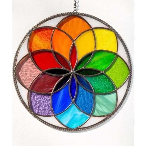 Thousand-color Rainbow Creative Wall Hanging Decorations Home Decoration Beautification Office Exhibition Hall Art Pendant Decor