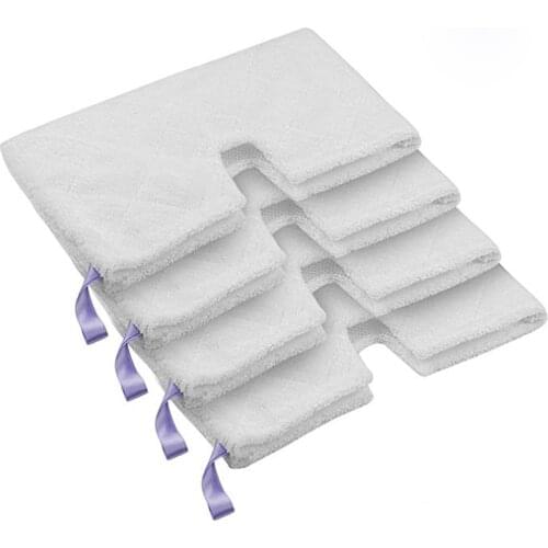 Reusable Mop Cloth Cover Mop Accessories Home Floor Cleaner Cloths Steam Mop Shark Microfiber Mop Head Replacement Cleaning Pad