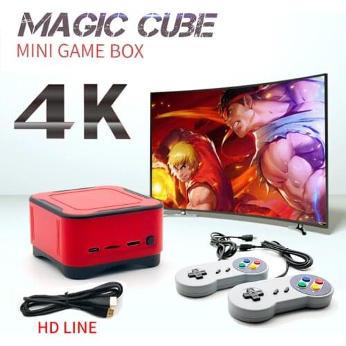 New Mini Retro Game Console Arcade PS1 FC Gaming Consoles 4K HD Video Game Player 128G 10000 Games Box Home TV PC MP5 Players