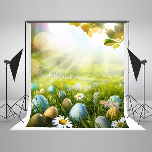 VinylBDS New Easter Photo studio Photography Backdrops Spring Eggs Newborn Photography Background for Children Photo Studio
