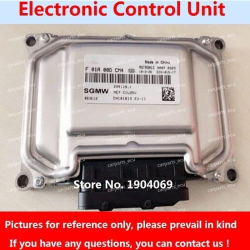 Engine Computer Board F01R00DCM4 23913918 F01RB0DCM4 ME7 ECU Electronic Control Unit F01R00DS36 24562680 F01RB0DS36 For Wuling