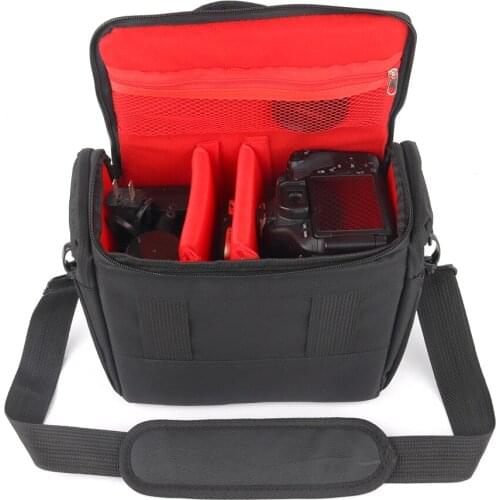 DSLR Camera Bag Foto Bag For Canon 1300D 750D Nikon D5300 D3400 Sony alpha A7 Mark ii iii A6000 Digital Camera Case Lens Bag