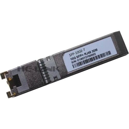 LODFIBER SFP-10GE-T A-ri-sta Net-works Compatible 10GBASE-T SFP+ Copper RJ-45 30m Transceiver