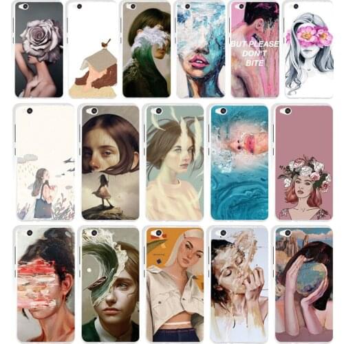 85AA Art Girl gift Soft Silicone Tpu Cover phone Case for Xiaomi Redmi 4A 4x Note 4 4x case