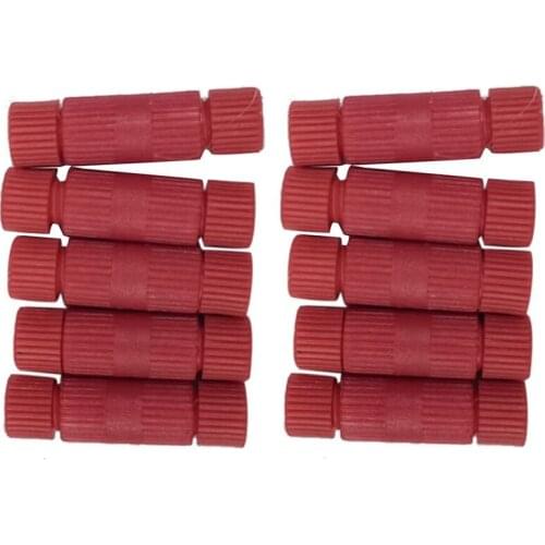 10PCS Quick Connectors 600 Red 18-24 Gauge Wire, Connectors Electrical Wire Terminal Connectors