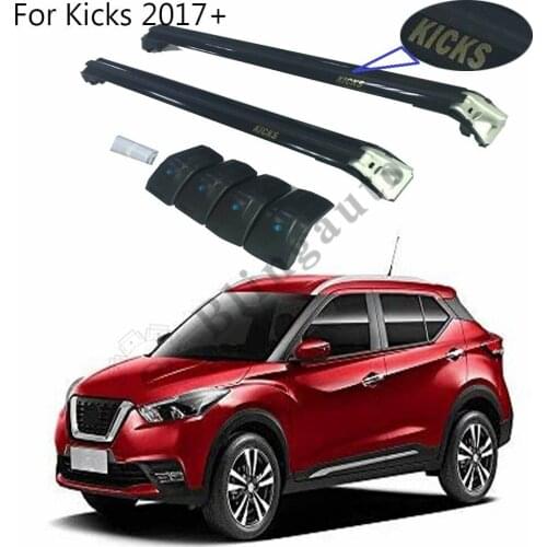2Pcs crossbar Cross Bar rail rack fits for N-i-s-s-a-n Kicks 2018 2019 2020 2021