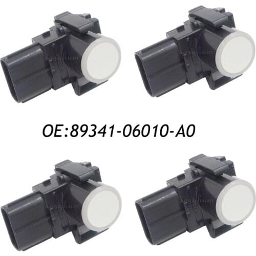 4PCS 89341-06010-A0 89341-06010 PDC Bumper Reverse Parking Aid Sensor For Toyota 188300-3910