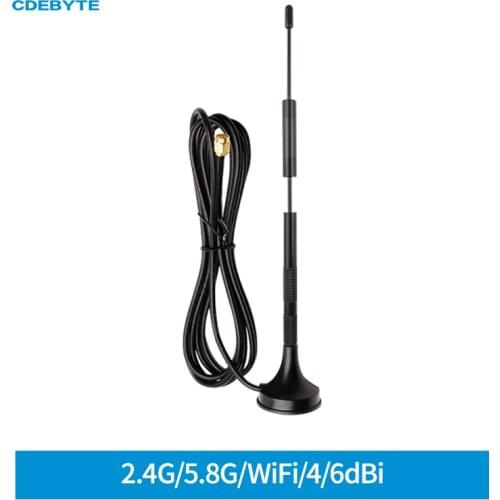 5PC TXWF-XPL-150 2.4G 5.8G WIFI Antenna High Gain SMA-J Antenna for Wireless Modem Signal booster Hotspot Miner Helium Miner IoT