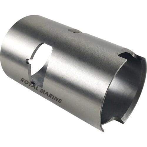 6E7-10935 Cylinder Liner Sleeve for Yamaha 9.9HP 15HP 2 stroke outboard motor Inside Diameter (I.D.): 56 MM 6E7-10935-00
