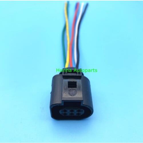 Free Shipping 6 Pin Throttle Plug Female JPT Connector Wire Cable Pigtail For VW Tiguan AUDI VAG 1J0 973 713 1J0973713