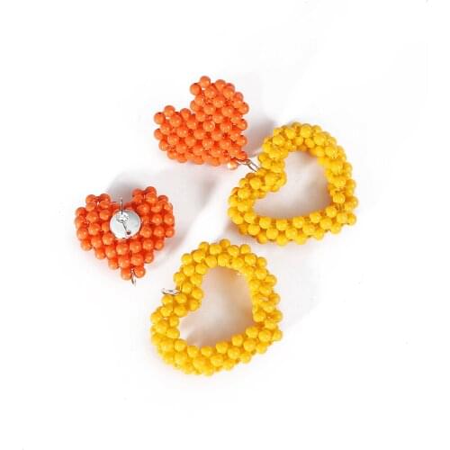 Width 3/4.5cm Girls Imitation Pearl Beads string Hollow/Solid peach Plastic Beads for women DIY Jewelry Making Findings