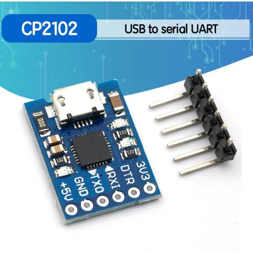 CP2102 MICRO USB to UART TTL Module 6Pin Serial Converter UART STC Replace FT232