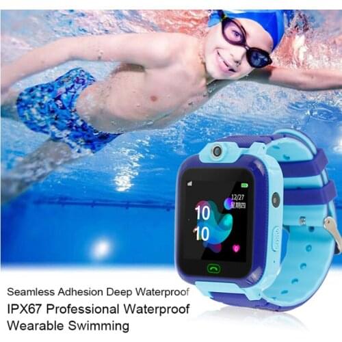 Q12 Kids Smart Watch, Waterproof SOS Anti-Lost 2G SIM Call Children Phone Watch With LBS Location