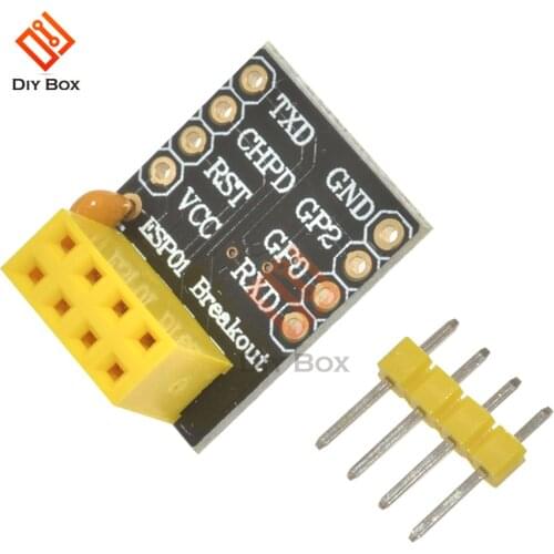 For ESP-01 Esp8266 ESP-01S Model Of The ESP8266 Serial Breadboard Adapter To WiFi Transceiver Module Breakout UART Module