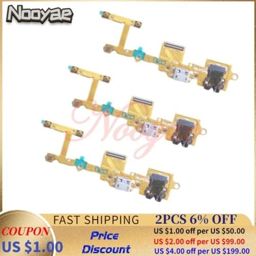 For Lenovo YOGA Tab 2 Pro 1380F 1380 Micro Charging Port Connector USB Dock Charger Connect Headphone Jack Flex Cable 5pcs/lot