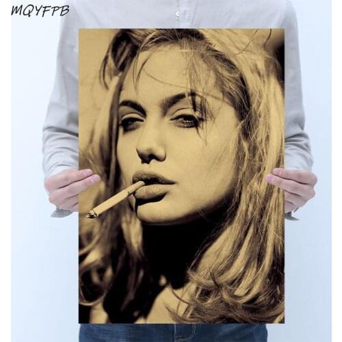 Beauty Kraft Star Paper Poster Wall Sticker Decorative Painting Household Products 50.58x35cm