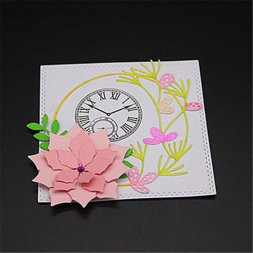 Ring Flower Metal Cutting Dies Scrapbooking Embossing Dies DIY Decorative Cards Cutting Dies Cut Stencils