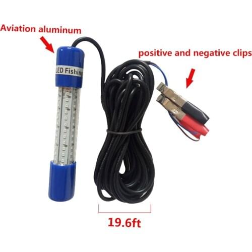 USB 5V DC 12V 180 LEDs LED Submersible Fishing Light Underwater Fish Finder Lamp 5m Cord Lure Bait Finder Night Fishing