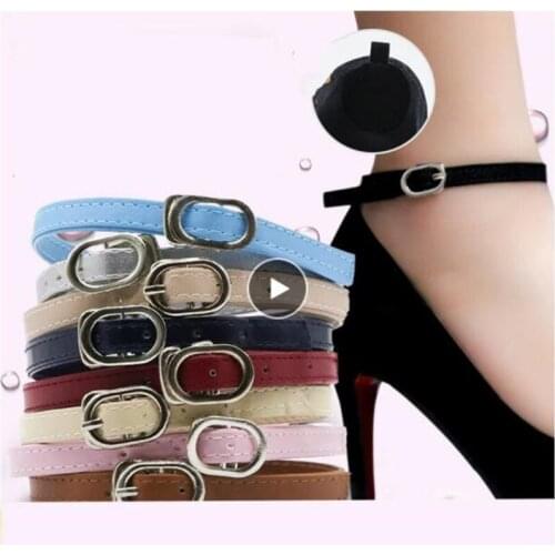 Girl Shoelaces Fashion Women Bundle Shoelaces for High Heel Anti-Skid Invisible Ankle Adjustable Shoes Belt Shoes Accessories