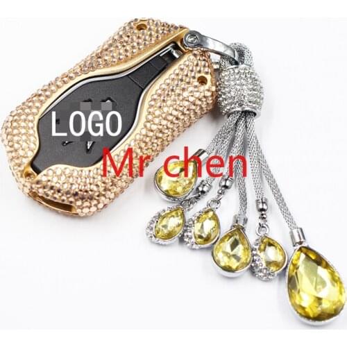 Senior Diamond inlay Car key bag car key case car key chain suitable for Maserati ghibli quattroporte Levante