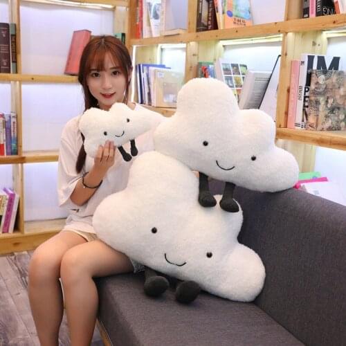 Zqswkl 50cm 60cm creative cloud pillow plush toy doll for girls christmas birthday gift kawaii room decor stuffed toys