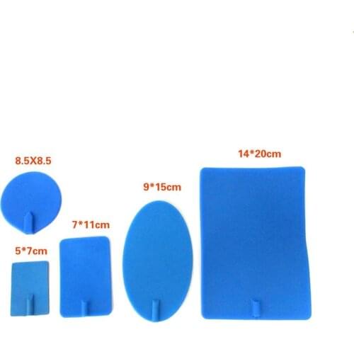 10pcs=5pairs 85cm Physiotherapy pulse massager conductive silicon rubber electrodes pad for tens ems units