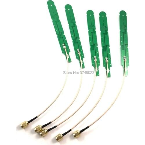 5pcs 5dbi Sma Male Plug Connector 4g Internal Antenna With 15cm RG178 Cable Pcb Antenne