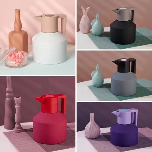 Heat Preservation Pot Household Water Bottle Large Capacity Portable Stainless Steel Geometric Heat Preservation Kettle Carafe