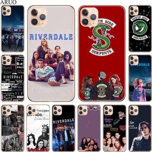Riverdale South Side Serpents Phone Case For iphone 12 11 Pro XS MAX 7 8 6 Plus X XR SE mini Soft Silicone TPU Back Cover coque