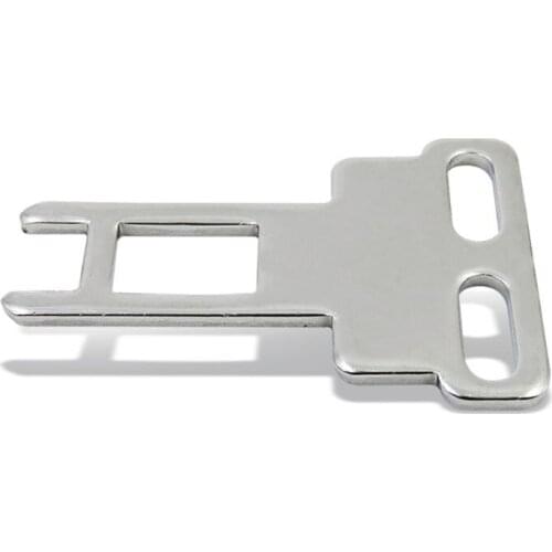CZ93-K1 Door Safety Interlock Switch Actuating Key Silver Tone Direct Acting