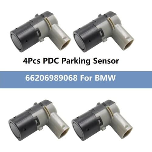 4Pcs PDC Parking Sensor 66206989068 For BMW E39 E46 E60 E61 S3 3 5 6 Series Park System Sensor