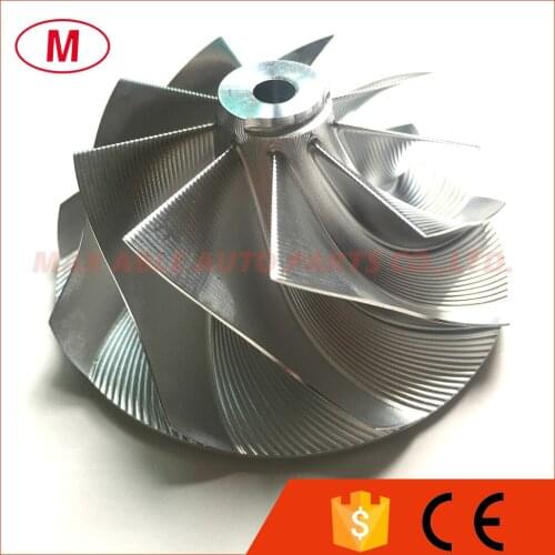 GTX3076 GEN ll 58.23/76.43mm 9+0 blades Turbo Billet Compressor wheel/Aluminum 2618/Turbocharger Point Milling compressor wheel
