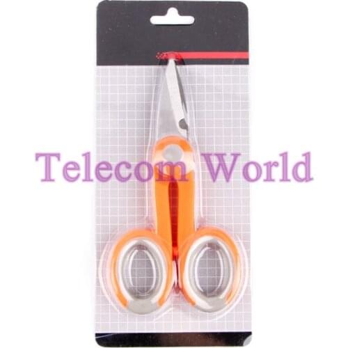 Hot Details Fiber Cable Cutting Free shipping FTTH Tool Fiber Optic Kevlar Cutter Fiber Pigtail Jumper Scissors Aramid Scissors