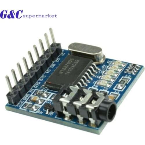 MT8870 DTMF decoder module voice telephone module for arduino uno