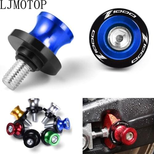 Motorcycle Accessories Swingarm Spools Rear Stand Screws Sliders CNC Aluminum For kawasaki Z1000 Z 1000 Z1000SX 2015-2019 2020