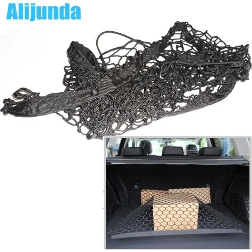 Alijunda Nylon Car Rear Cargo Net Trunk Storage Organizer Net for Land Rover Range Rover/Evoque/Freelander/Discovery